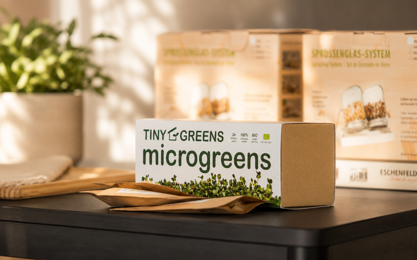 Pěstební sada Microgreens Tiny Greens_2